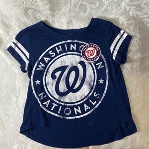 Girls Washington Nationals Top